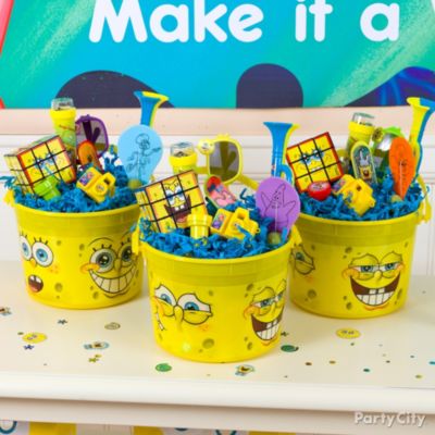 SpongeBob Party Ideas: Favors