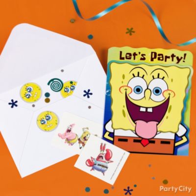 SpongeBob Party Ideas   SpongeBob Birthday Party Ideas   Party City