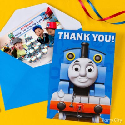 Thomas the Tank Engine Party Ideas: Invitations