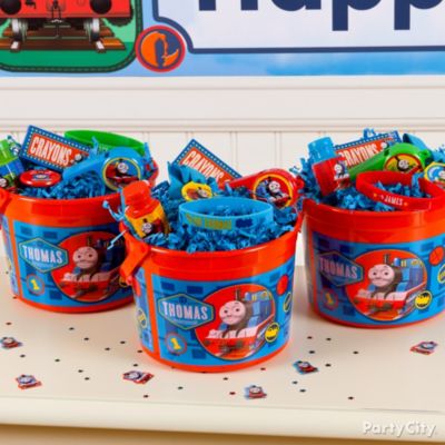 Thomas the Tank Engine Party Ideas: Favors