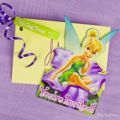 Tinker Bell Party Ideas: Invitations