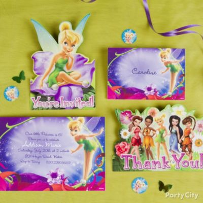 Tinker Bell Party Invitation Ideas