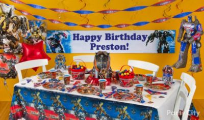 Transformers Birthday Party on Transformers Party Ideas Guide   Party City