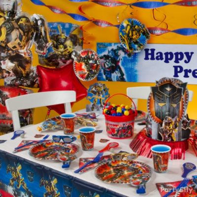 Transformers Party Decoration Ideas