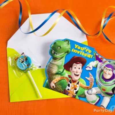 Toy Story Party Ideas: Invitations