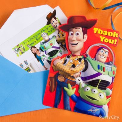 Toy Story Party Ideas: Invitations