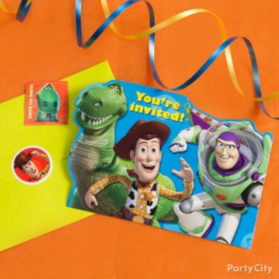 Toy Story Party Ideas: Invitations