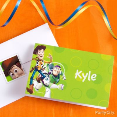 Toy Story Party Ideas: Invitations