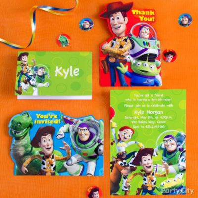 Toy Story Party Invitation Ideas
