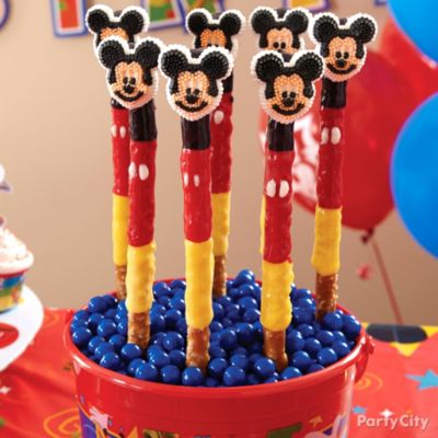 Clubhouse-Cute Mickey Mouse Treats Ideas - Party City