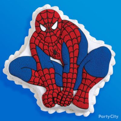 Spiderman Birthday Cake on Spiderman Party Ideas   Spiderman Birthday Ideas   Party City