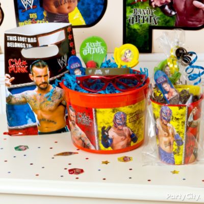 WWE Party Favor Ideas