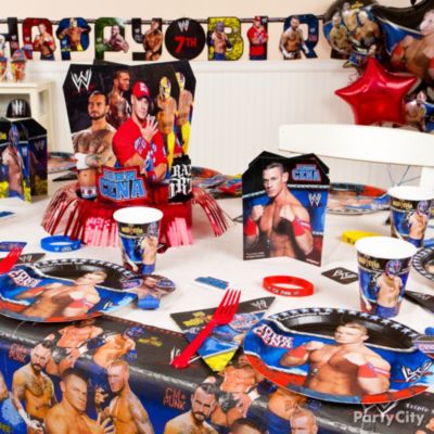 WWE Party Decorating Ideas