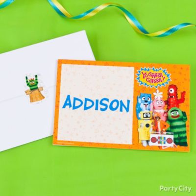 Yo Gabba Party Ideas: Invitations