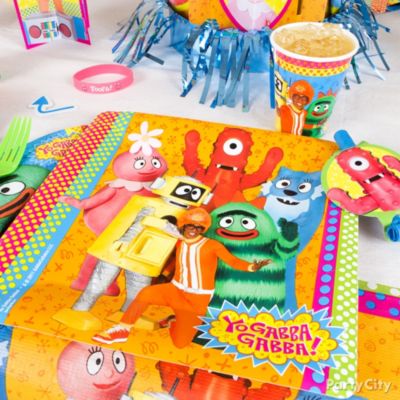 Yo Gabba Gabba Party Ideas: Decorations
