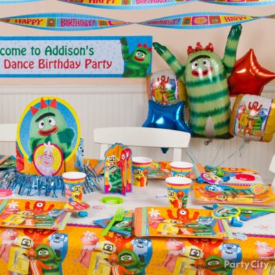Yo Gabba Gabba Party Decorating Ideas
