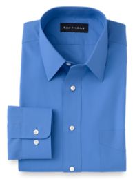 2-Ply Cotton Traditional Straight Collar Dress Shirt