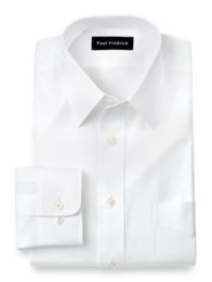 2-Ply Cotton Traditional Straight Collar Dress Shirt