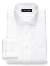 Non-Iron 2-ply 100% Cotton Windsor Spread Collar Dress Shirt