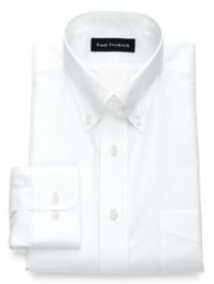 Non-Iron 2-Ply 100% Cotton Broadcloth Button Down Dress Shirt