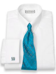 Luxury 140's Cotton Tab Collar French Cuff Dress Shirt