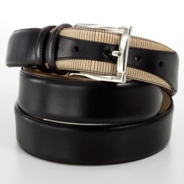 Leather Double-Stitched belt
