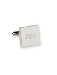 Metal Squared Engraveable Cufflinks