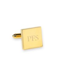 Metal Squared Engraveable Cufflinks