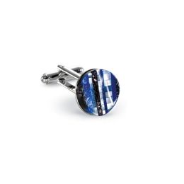Semi Precious Stone Mosaic Cufflinks