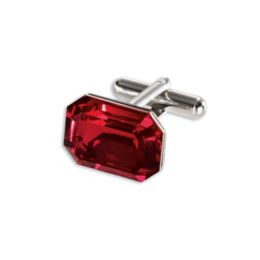 Swarovski Stone Octagon Cufflinks