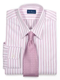 Oxford Dress Shirt (New in LuxBoss) Satin Stripe Pinpoint