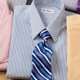 Bengal Stripe Non-Iron Short Sleeve Sport Shirt
