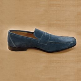 Calfskin Suede Loafer