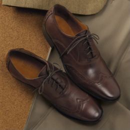 Italian Leather Lace Up Shoe