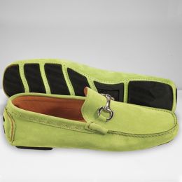 Italian Suede Bit Loafer