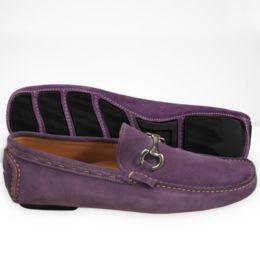 Italian Suede Bit Loafer