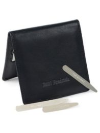 Leather Collar Stay Wallet