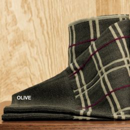 Plaid Mid-Calf Socks