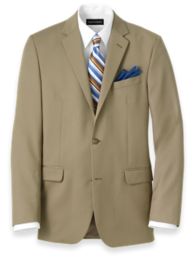 100% Wool Two-Button Travel Blazer