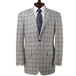 Italian Silk/Wool Plaid Sportcoat