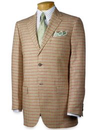 Italian Silk/Linen Blend Two-Button Sportcoat