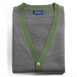 Merino Wool Cardigan Vest