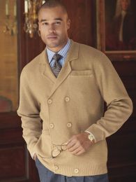 Double-Breasted Cardigan