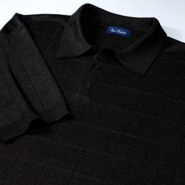 Spun Silk Short Sleeve Polo