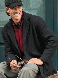 Wool Knit Sportcoat