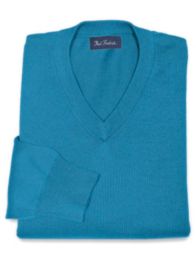 Pima Cotton V-Neck Sweater