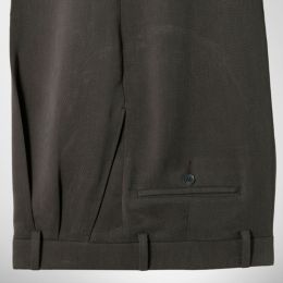 Performance Microfiber Pleated Trousers