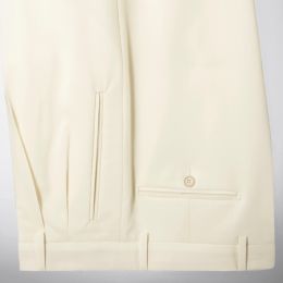 Luxury Italian High Twist Wool Trouser