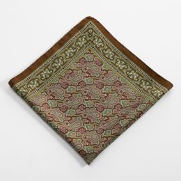Paisley Silk Pocket Square