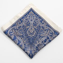 Silk Paisley Pocket Square